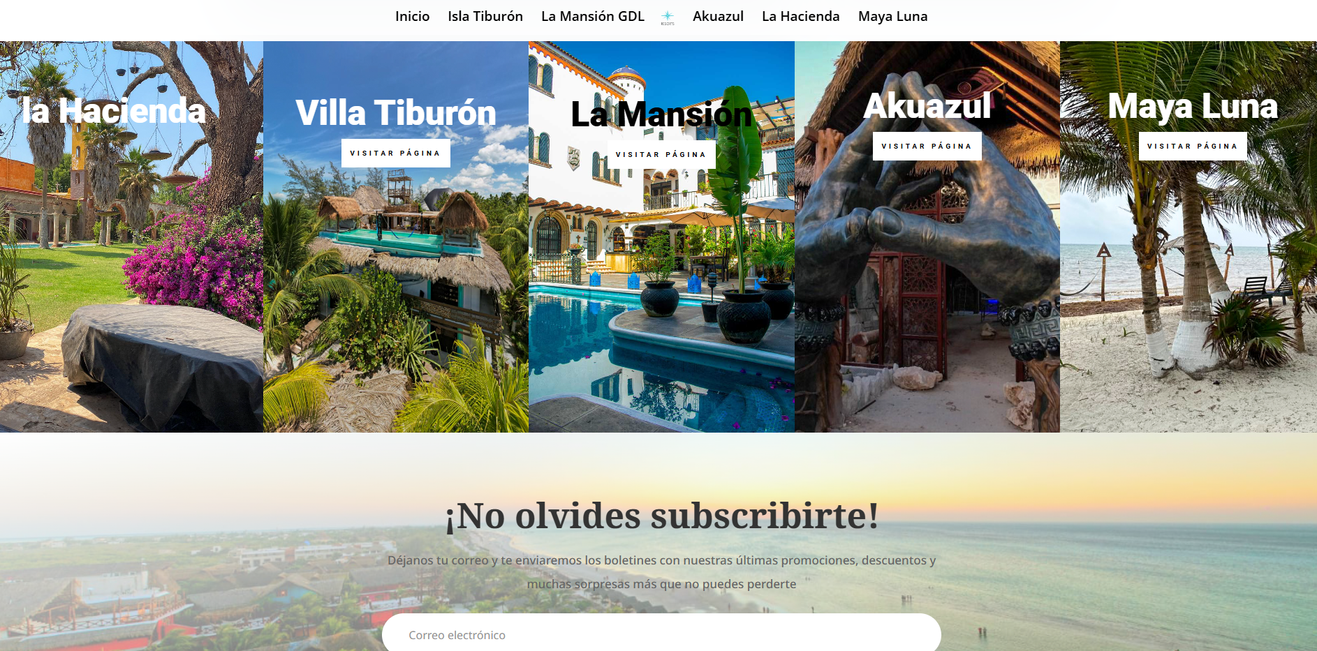 Proyecto EXOTICS RESORTS